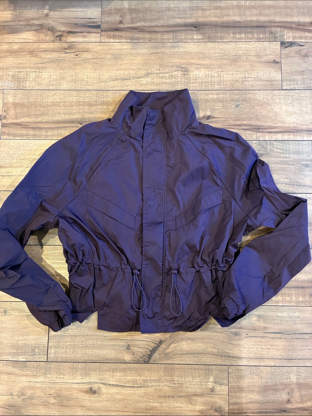 Offline by aerie Lightweight Purple Windbreaker Jacket